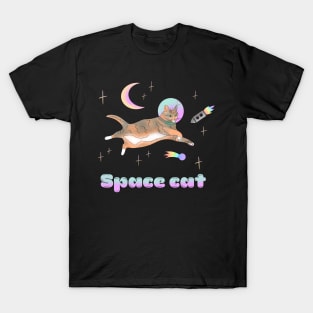 Space cat - a cool cosmic cat T-Shirt